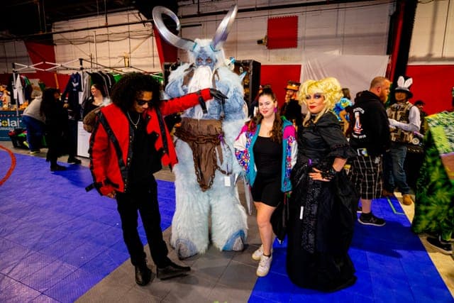 Krampus costume crew