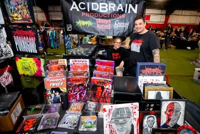 Acid Brain vendor booth