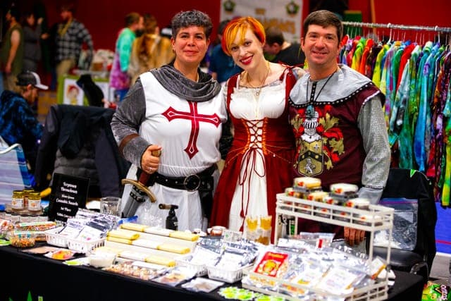 Medieval costume vendors